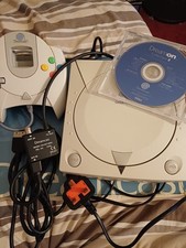 sega dreamcast console+1 conroller. Used,working,external box.
