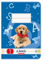 Herlitz Schulheft X.Book Din A5 Lineatur 1 / Liniert 32 Blatt