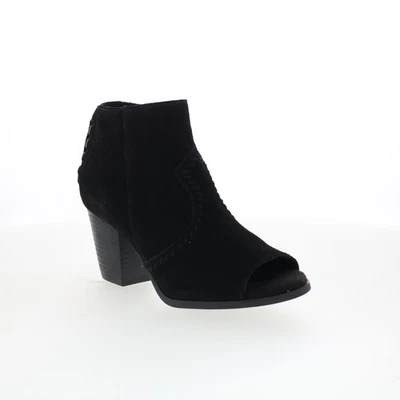 Minnetonka Melanie Bootie bottillon pour femmes en suede noir 36.5 - Photo 1/4
