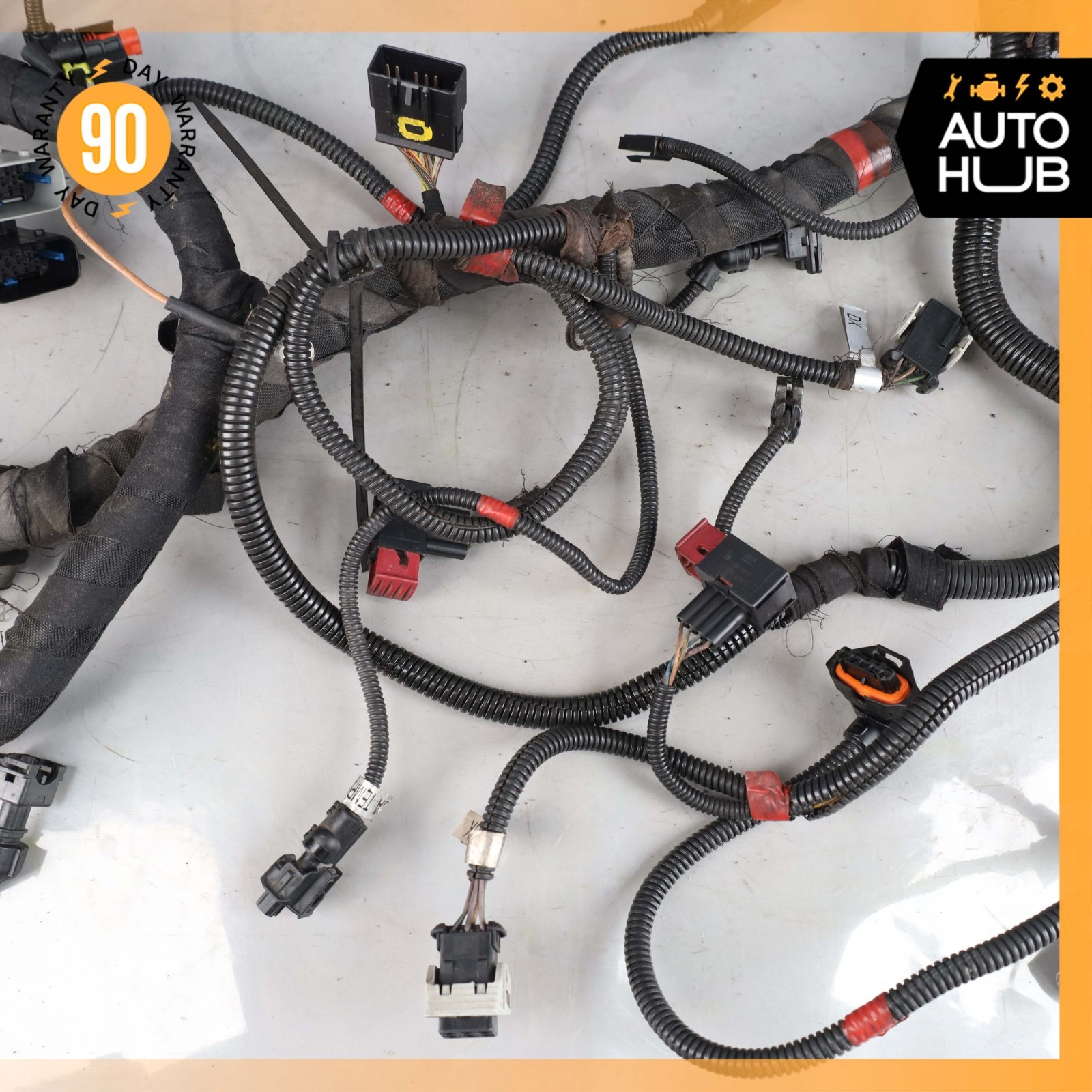 09-19 Maserati GranTurismo M145 4.2L V8 Engine Motor Wiring Wire Harness OEM 47k