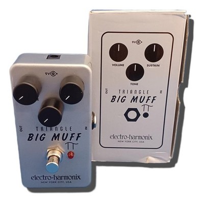 ELECTRO-HARMONIX TRIANGLE BIG MUFF PI Fuzz Effektpedal getestet & funktionier...