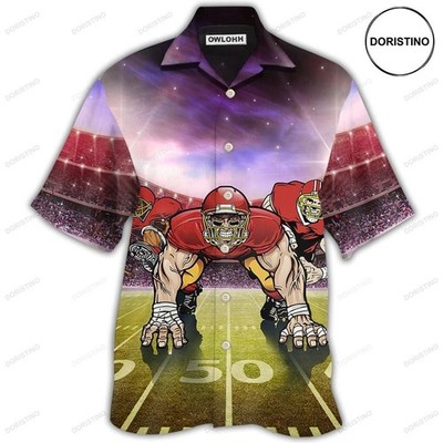 American Football Mysterious Sky Cool Awesome Hawaiian Shirt