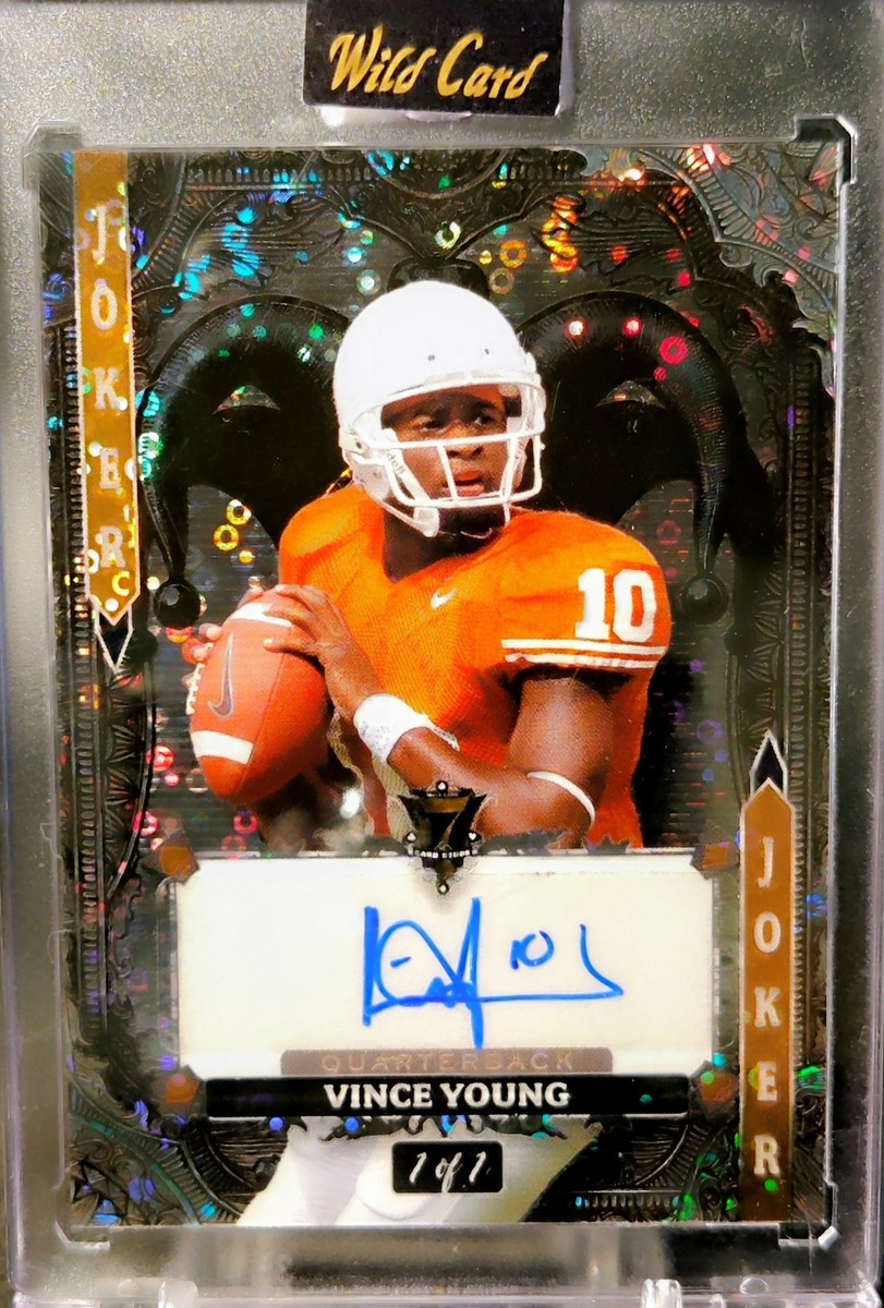 2024 Wild Card 7 Card Stud Jokers Wild Auto - Vince Young