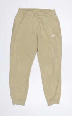Jogginghose Herren UK Größe S Nike Regular Fit Beige