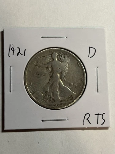 1921-D Walking Liberty Half VG Key Date