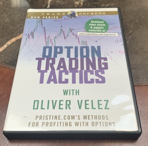 TRADE SECRETS SERIES:OPTION TRADING TACTICS WITH OLIVER VELEZ-PRISTINE.COM DVD! - Picture 1 of 2