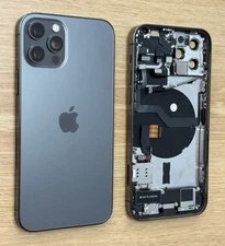 iPhone 12 Pro Graphite Gray Back Housing Replacement Original OEM Grade B