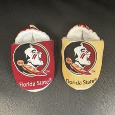 Florida State Seminoles Newborn Unisex Logo Booties Garnet Gold