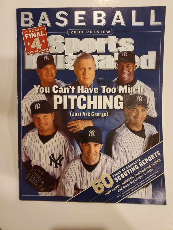 Sports Illustrated March 31, 2003 Baseball Preview (New York Yankees)