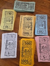 1999 Pokemon Monopoly REPLACEMENT MONEY Colle...