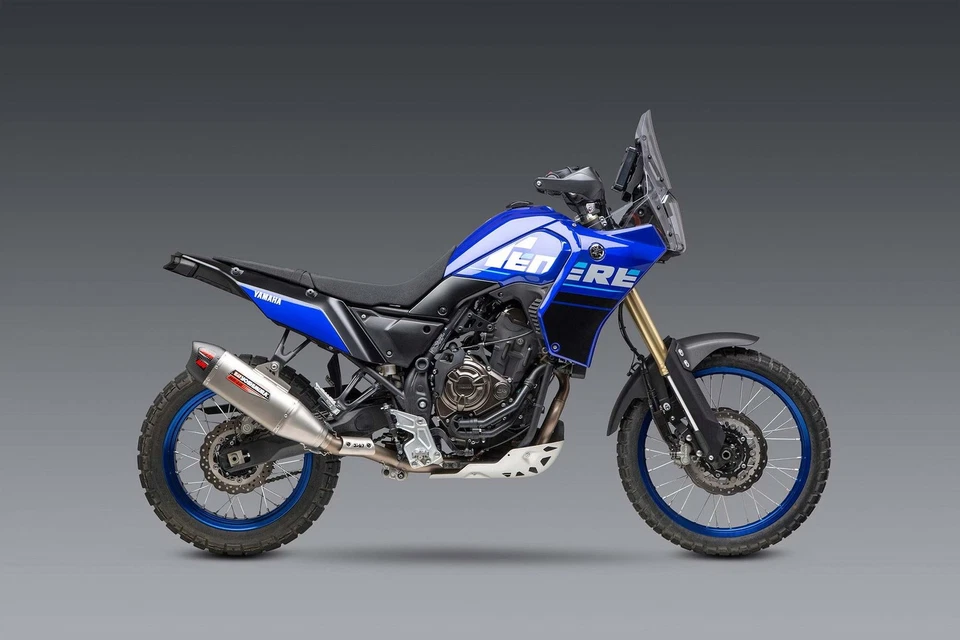 Yos. Escape completo RS-12ADV SS/CF funciona para 21+ Yamaha Tenere 700 13710AS521 Foto 4 de 4