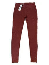 $115 Smartwool Women's  Thermal Merino Base Layer Bottom- Pecan Brown - Large