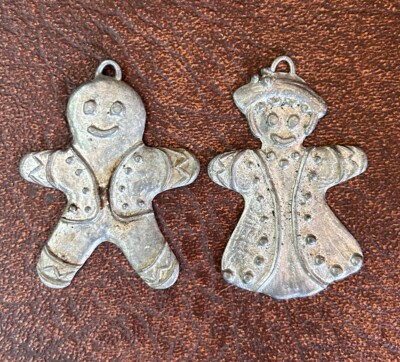 GAYLE CLARK - OCEAN SPRINGS, MS signed jewelry pendant/ornaments - Gingerbread