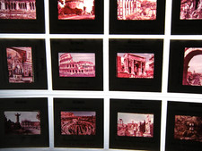 Vintage Rome and Venice (96) Color Slides Kodak Film Negatives Travel Souvenir