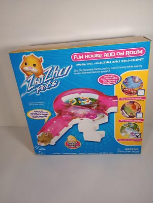 NIB Zhu Zhu Pets Fun House Add On Room ''Swimming Pool''