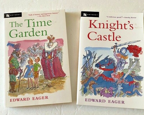 Knight's Castle and The Time Garden by Edward Eager - Imagen 1 de 2