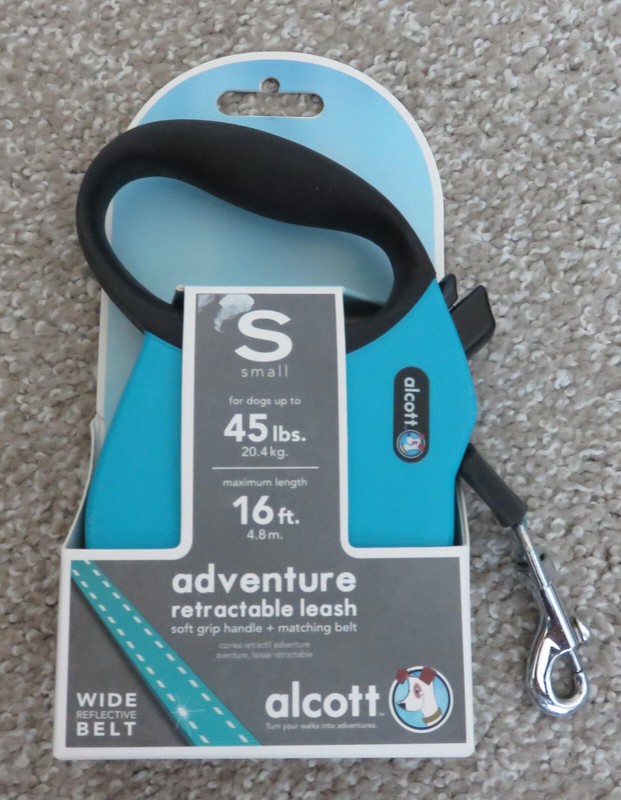 EUC Alcott Adventure Retractable Reflective Dog Leash - Small Up to 45 lbs