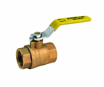 1'' LEAD FREE FULL PORT BRASS BALL VALVE W/FEMALE THREADED IPS CONNECTION-10PCS