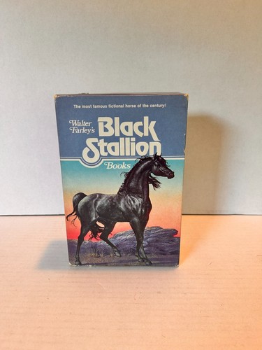 Vintage Black Stallion Box Set by Walter Farley 1977 Paperback - Picture 2 of 6