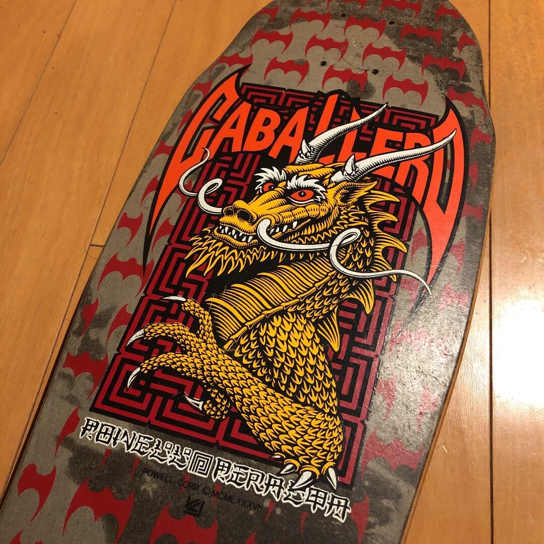 【年始SALE】80sUSA製 Powell peralta swing top Vintage 1980's Powell & Peralta Steve Caballero Skateboard