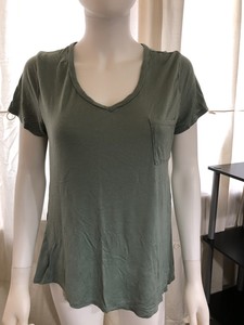 active basic v neck women's tee