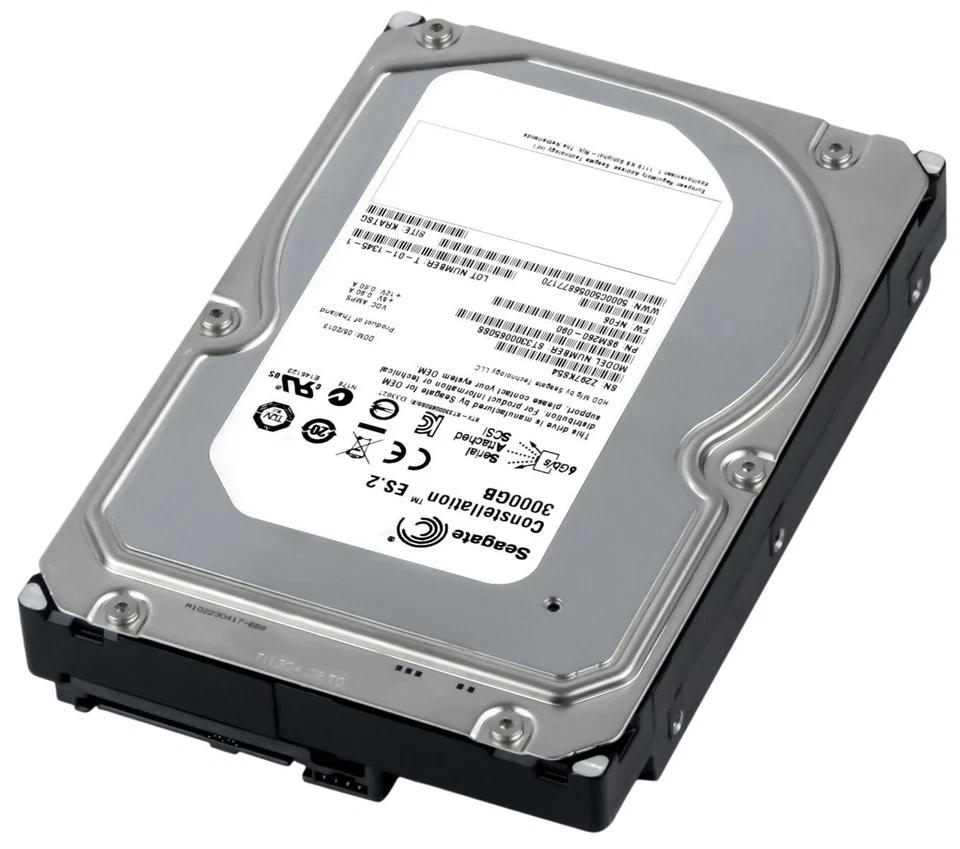 Hard Drive Seagate Constellation ES.2 3TB 7200 64MB SAS ST33000650SS 3.5 " Inch - Image 2 of 3