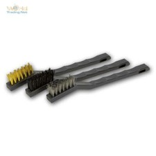 3er Set kleine Drahtbürsten, Mini-Bürstense...