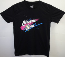 Electric Run Designed by NEFF T Shirt Medium Black EUC