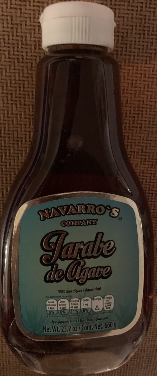 Jarabe de agave 100% Blue Agave Agave Azul Agave Syrup 660 g Navarro's  Company | eBay