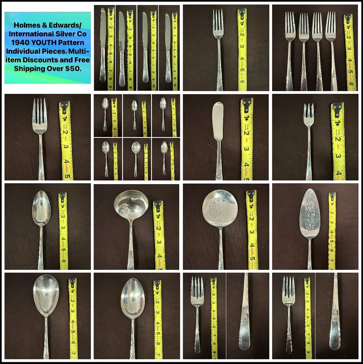 Holmes & Edwards Soup Spoon Single Flatware Pieces for sale | eBay