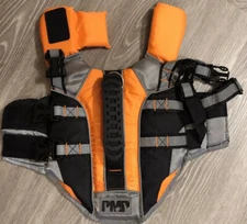 Silver Paw PMP Small Dog Safety Life Jacket XS Reflective w/Handle & Clip