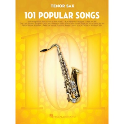 Hal Leonard - 101 Popular Songs - f. Tenor-Saxophon | Neu