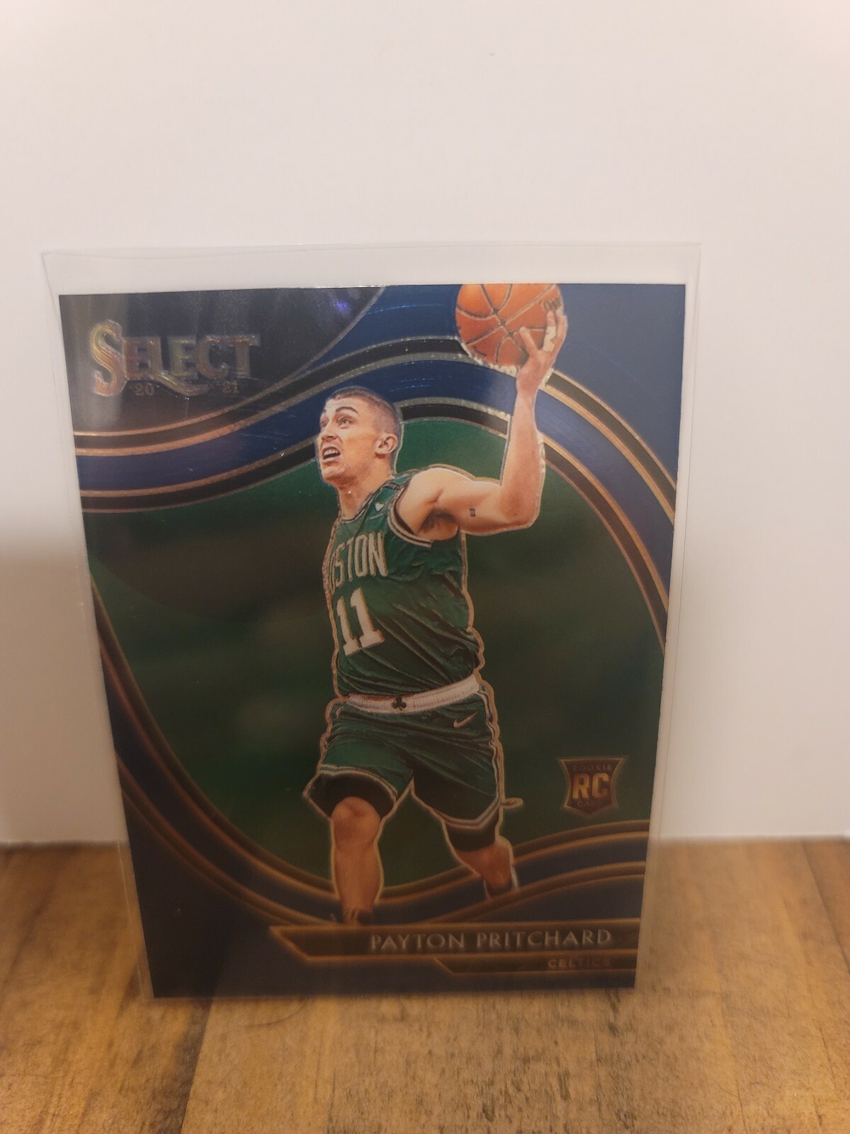 2020-21 Panini Select PAYTON PRITCHARD Courtside Blue Retail Rookie RC Celtics