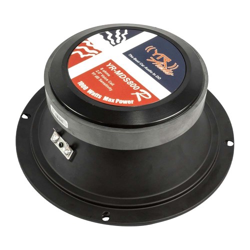 NUOVO YR AUDIO YR-MDS800R Altoparlante Midrange 8,0 pollici sigillato LA 1000W - Foto 2 di 3