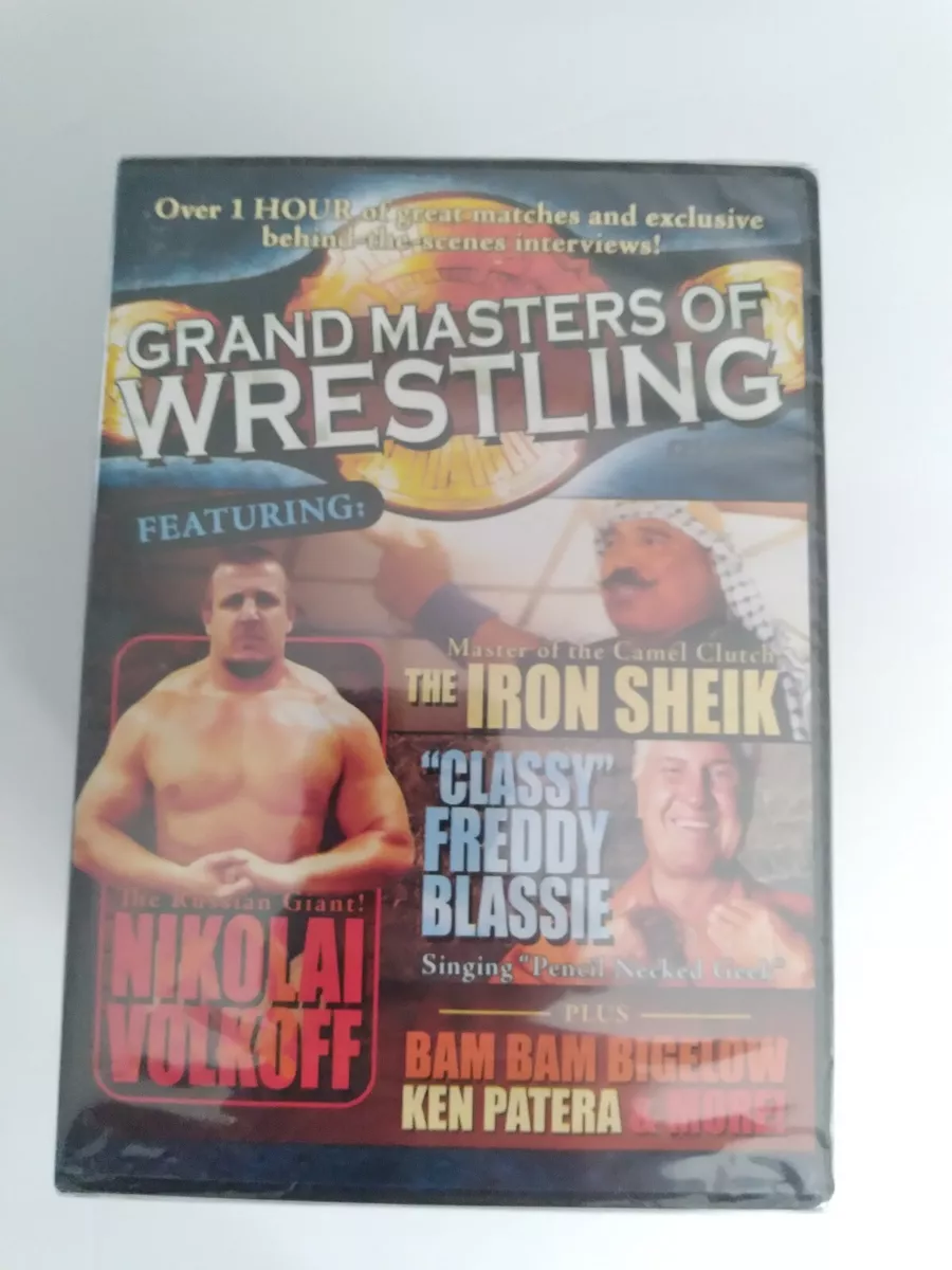 Grand Masters Of Wrestling Vol 2 DVD Nikolai Volkoff Iron Sheik Blassie