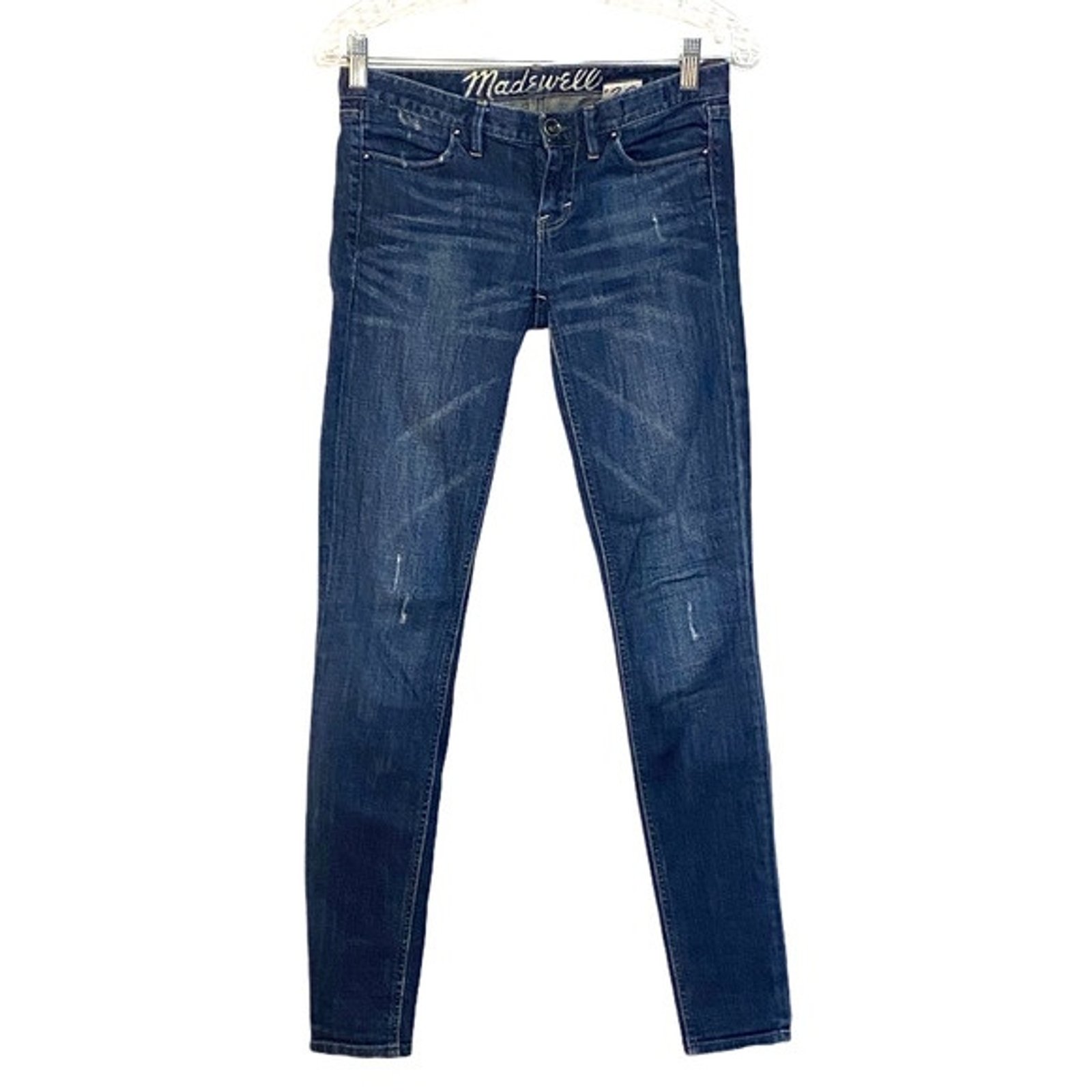 Madewell Womens Skinny Jeans Size 0 Low Rise 24
