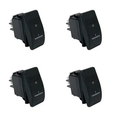 (Qty 4) Carling Technologies VA9AB20 Rocker Switch 15A, 5 Pin