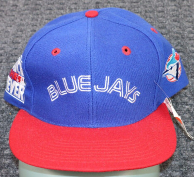 Vintage Toronto Blue Jays Hat Cap The Game Catch the Fever Snapback Blue White