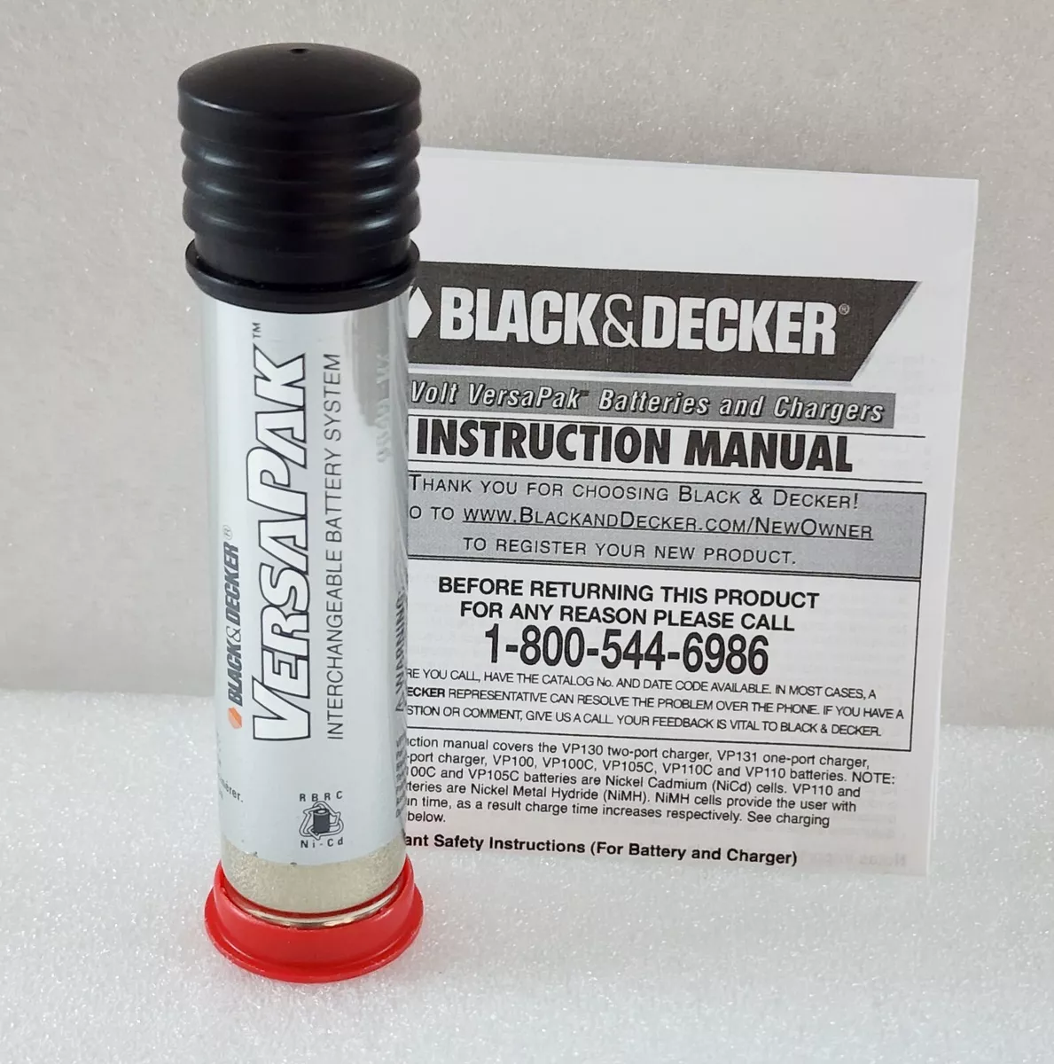 1 Craftsman original VersaPak battery for Black & Decker power tools