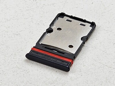 OEM Dual (2) SIM Tray Card Holder & microSD Tray Part for TECNO Pova 3 - Blue