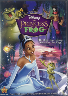 The Princess And The Frog DVD Walt Disney Animated Childrens