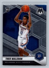 2020 Panini Mosaic #218 Theo Maledon  Oklahoma City Thunder Rookie