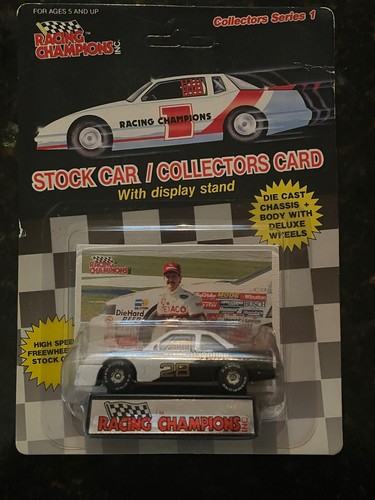 Juego de 6 autos Racing Champions NASCAR 1989 con fondo plano (escala 1:64) raro - Imagen 2 de 8