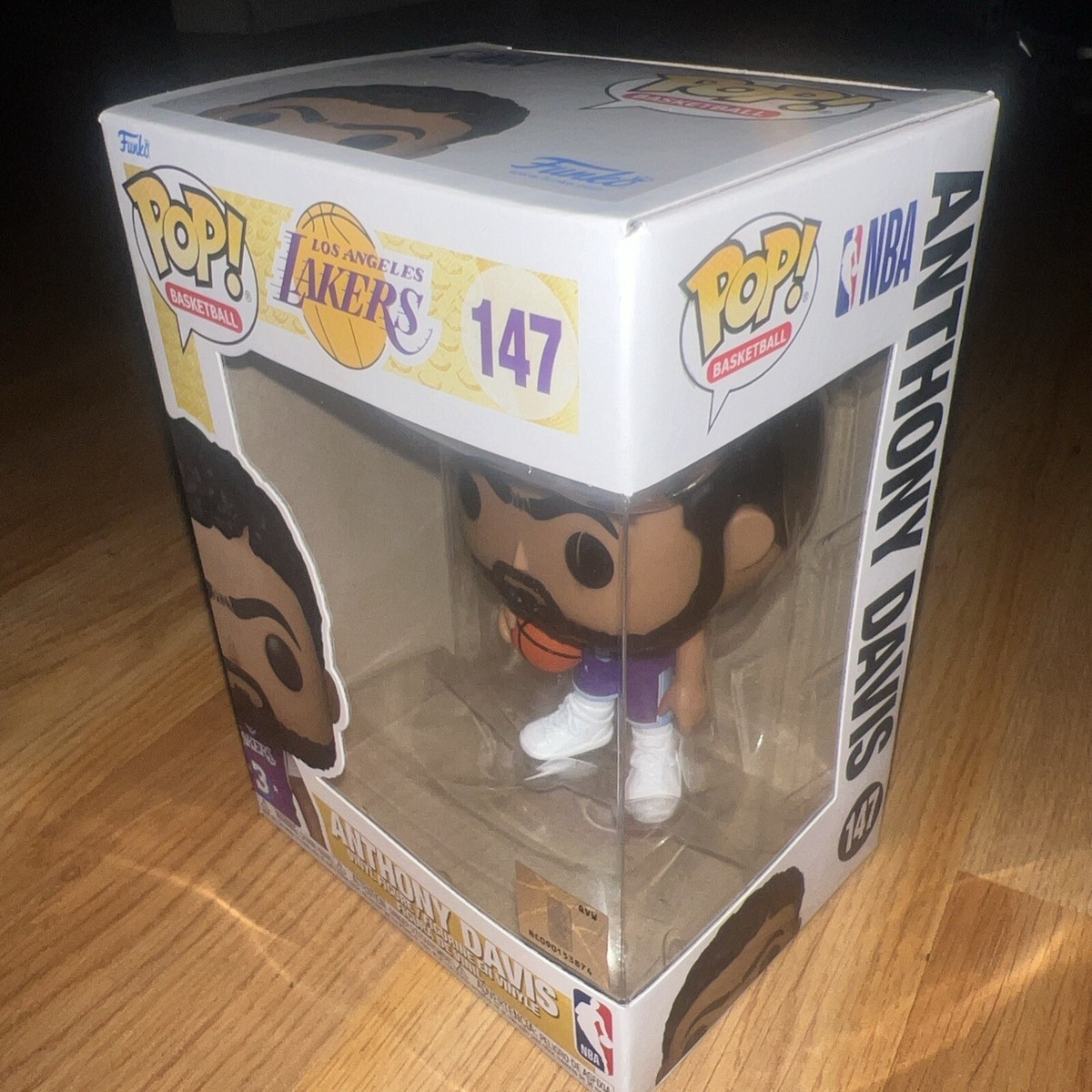 Funko Pop! NBA アンソニー・デイビス 147 Funko POP Anthony Davis City Edition #147 Los Angeles Lakers