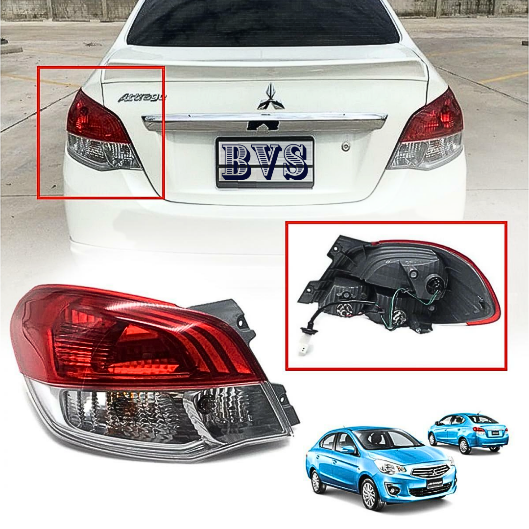 Rear Tail Light Lamp Left Side LH For 2013-2016 Mitsubishi Mirage G4 ...