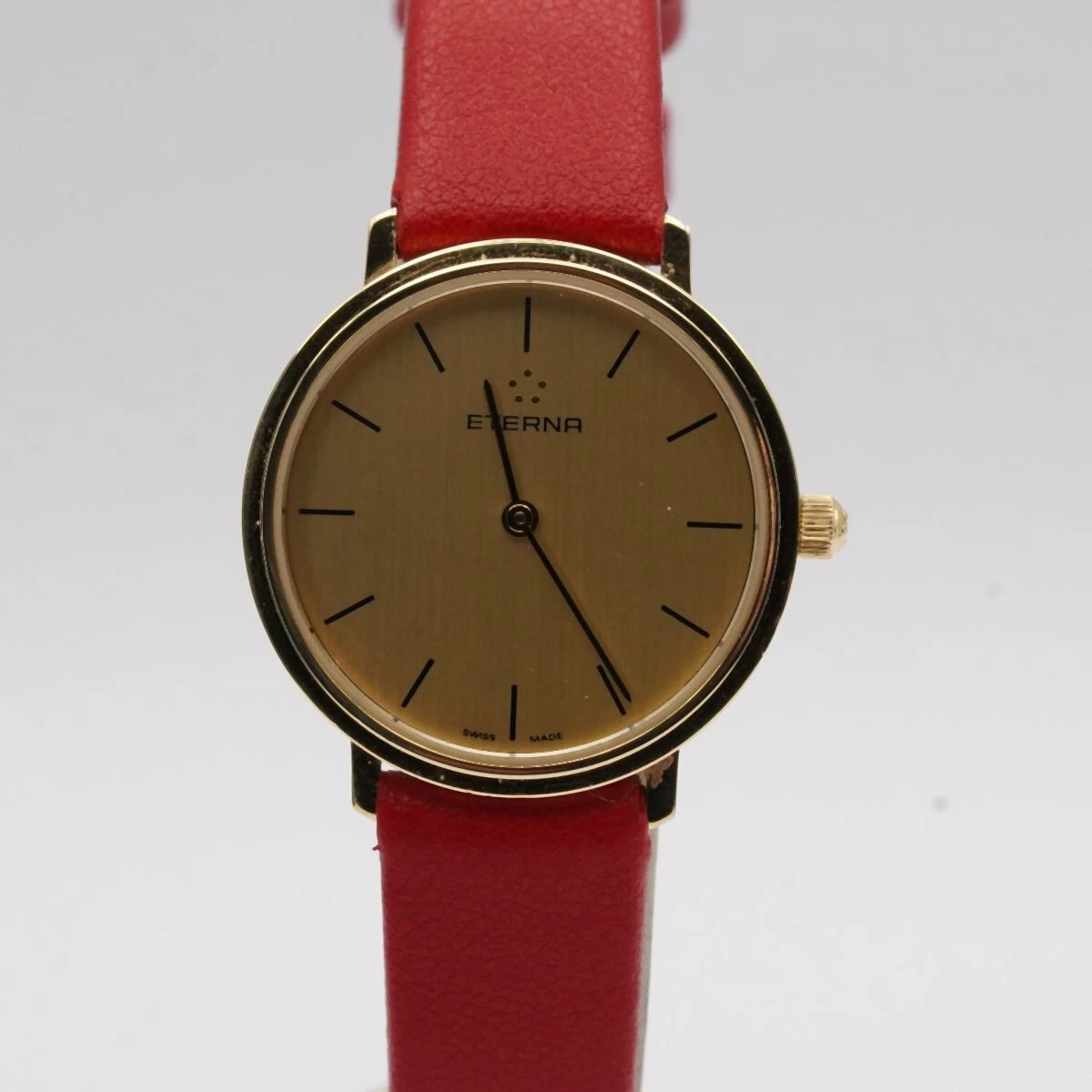 Eterna quartz watch gold cheap