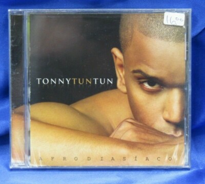 Sealed Latin Male Vocal CD: Tony Tun Tun - Afrodisiaco