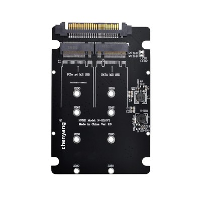 SSD Adapter M.2 NVME SATA U.2 SFF-8639 Keins Funktion angebracht