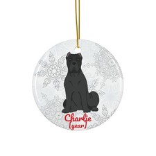 Cane Corso Christmas Ornament Gift Custom Tree Decoration Mom Dad Hanger Year