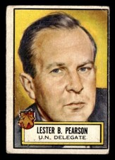 1952 Topps Look 'N See #99 Lester B. Pearson GD
